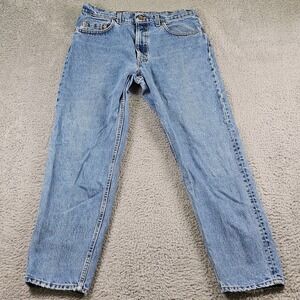 Vintage Levis 550 Jeans Mens 34x30 Blue Denim Relaxed Tapered Made USA 90s